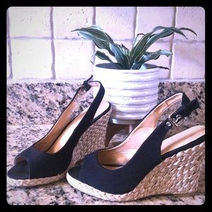 Black Espadrille Sandals